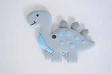 Load image into Gallery viewer, Cute Stegosaurus Silicone Baby Teether