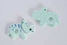 Load image into Gallery viewer, Cute Triceratop Silicone Baby Teether
