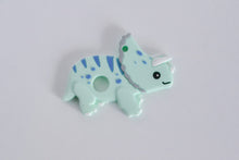 Load image into Gallery viewer, Cute Triceratop Silicone Baby Teether