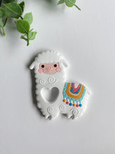 Load image into Gallery viewer, Llama Silicone Baby Teether