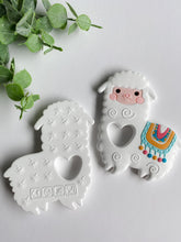 Load image into Gallery viewer, Llama Silicone Baby Teether