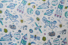 Load image into Gallery viewer, Multi-Purpose Muslin Swaddle Blanket- Outer Space
