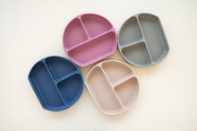 Load image into Gallery viewer, Silicone Suction Plate w/ Fork (Oatmeal)
