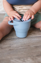 Load image into Gallery viewer, Collapsible Snack Cup (Deep Blue)
