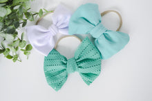 Load image into Gallery viewer, Khali Headbands- Sea Foam (3 PC Set)
