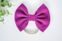 Load image into Gallery viewer, Khali Headbands- Berry (3 PC Set)
