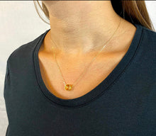 Load image into Gallery viewer, Mom Necklace | Gold Circle Charm
