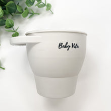 Load image into Gallery viewer, Collapsible Snack Cup (Sand)
