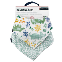 Load image into Gallery viewer, Dino Roar + Upscale Bandana Bib Set

