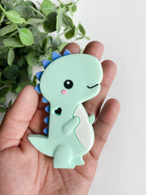 Load image into Gallery viewer, Dinosaur Silicone Baby Teether
