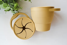 Load image into Gallery viewer, Collapsible Snack Cup (Mustard)
