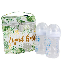 Load image into Gallery viewer, Liquid Gold Insulated Bottle Bag
